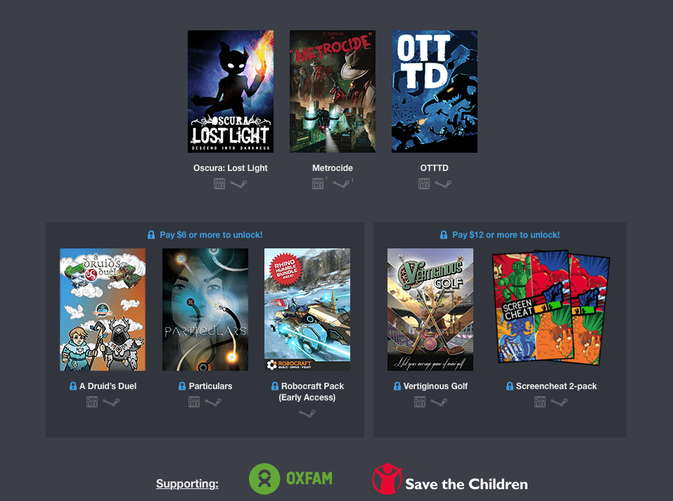 Humble Weekly Bundle: Surprise Attack