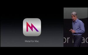 Vorgestellt auf der WWDC 2015: Metal for Mac (Bildrechte: Apple)