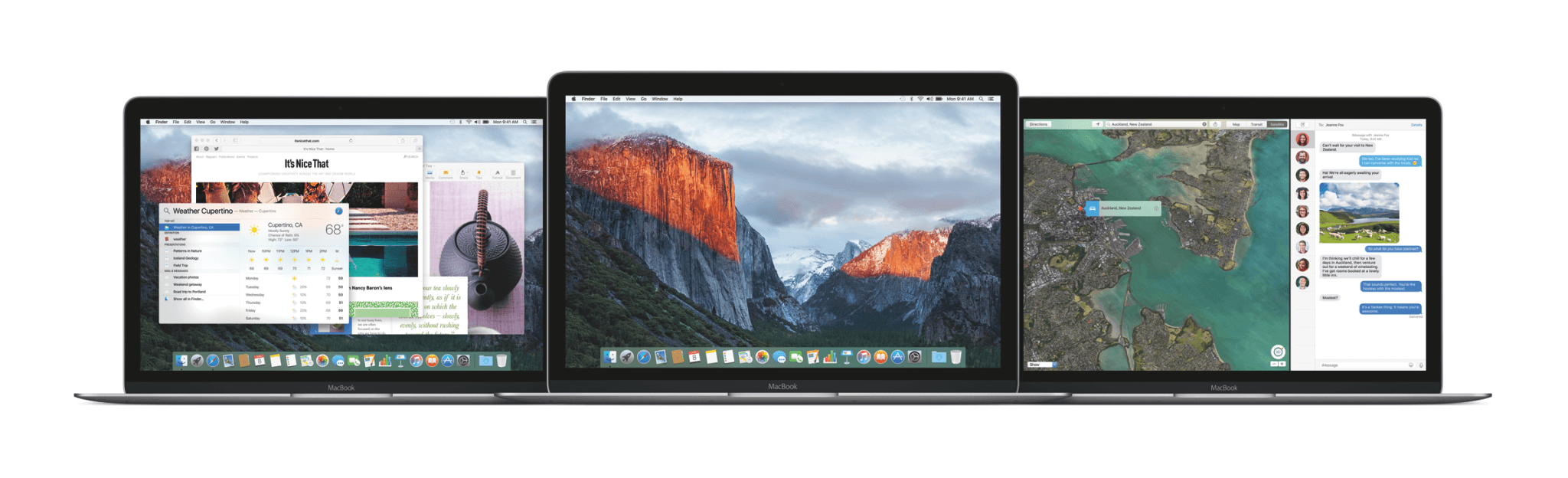 OS X 10.11 El Capitan (Bildrechte: Apple)