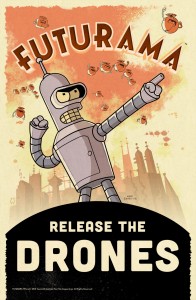 Futurama: Release The Drones (Bildrechte: Wooga)