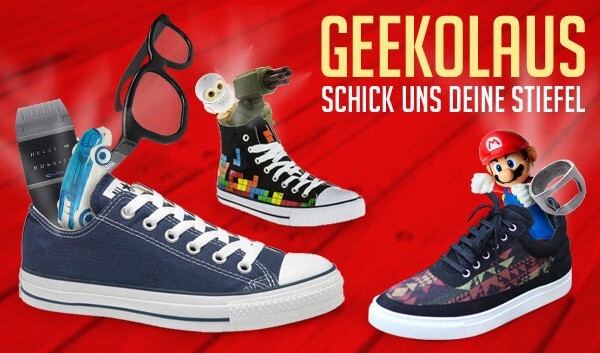 Geekolaus: Versender getDigital füllt Schuhe mit coolem Spielzeug (Bildrechte: getDigital)