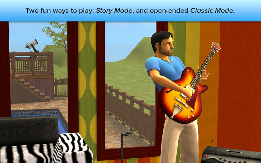 Die Sims 2: Lebensgeschichten: Neben einem Story-MModus gibt es auch den typischen Endlos-Modus (Bildrechte: Aspyr Media)