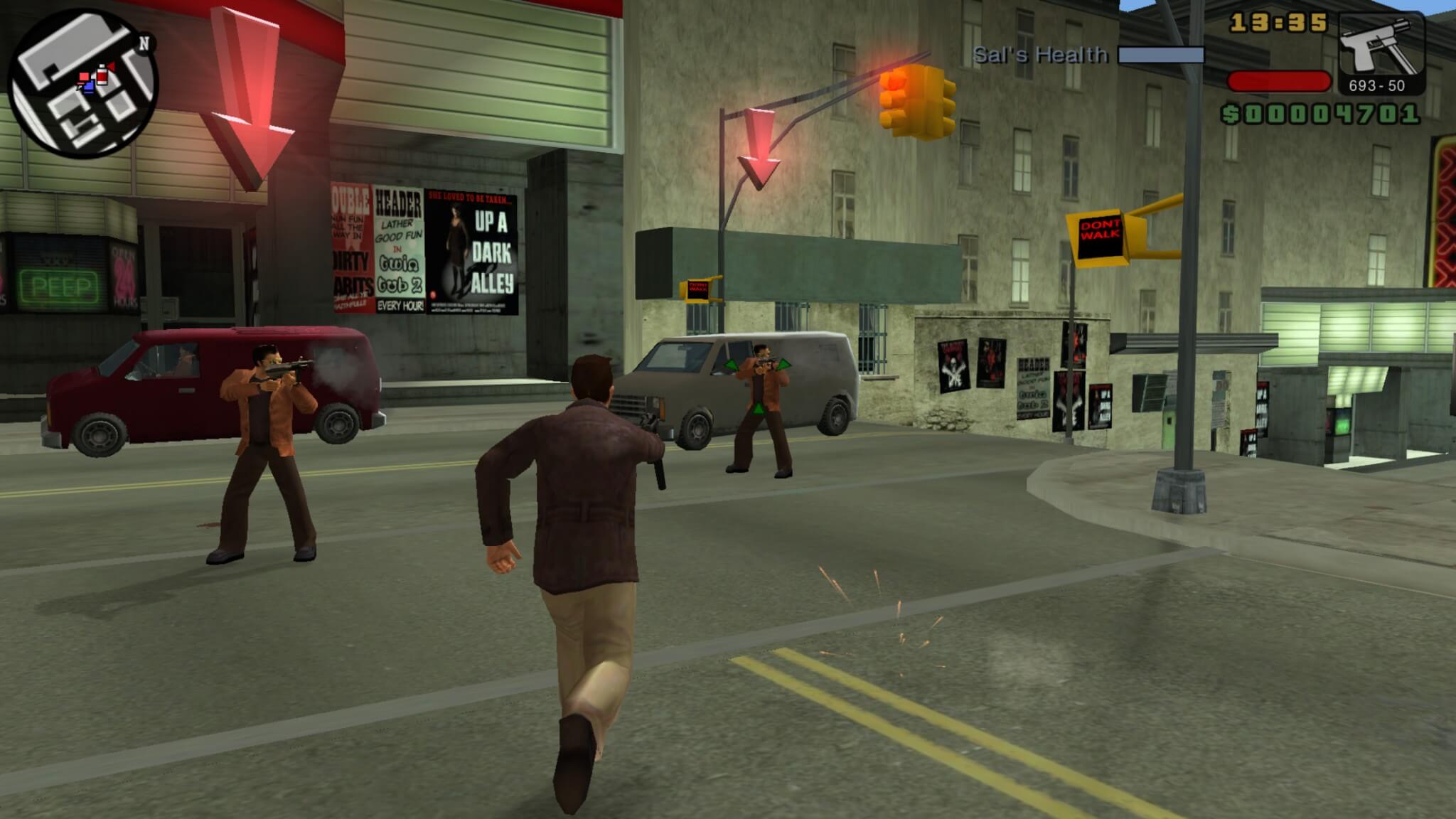 GTA Liberty City Stories: Strassenschießereien sind an der Tagesordnung (Bildrechte: Rockstar Games)