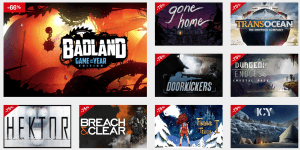 Indie-Angebote im Mac Game Store (Screenshot von www.macgamestore.com)