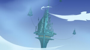Deponia Doomsday: Die fliegende Stadt Elysium (Bildrechte: Daedalic Entertainment)