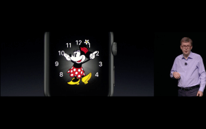WWDC: Minnie kommt auf die Apple Watch (Screenshot aus Apples Livestream)