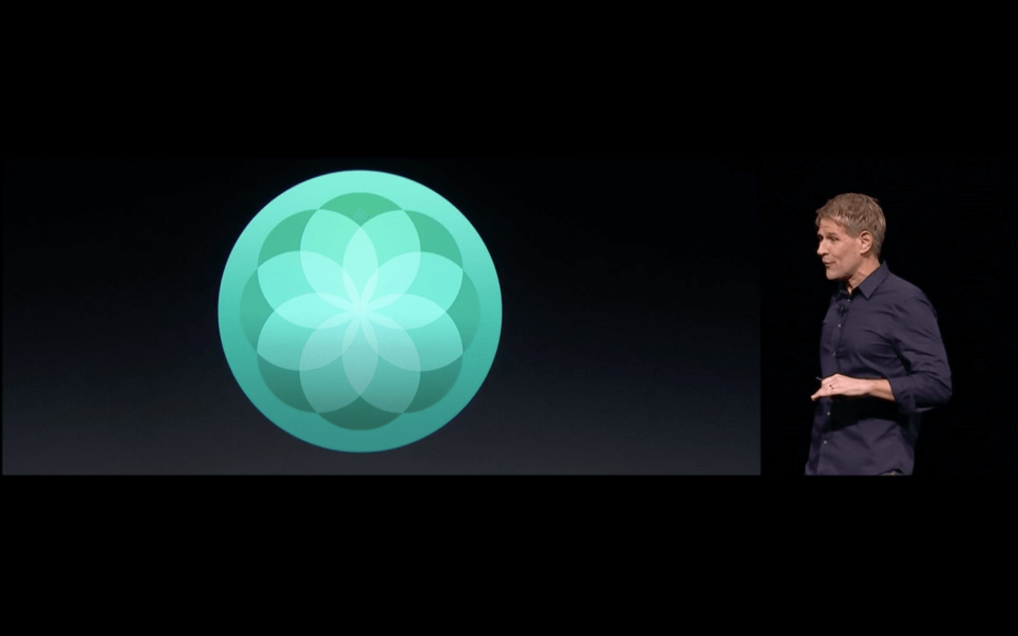 WWDC: Breathe – die neue Apple-Watch-App für Atemübungen (Screenshot von Apples Lifestream)