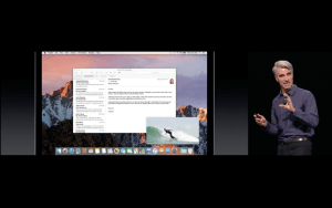 WWDC: Picture-in-Picture auf dem Mac (Screenshot von Apples Livestream)
