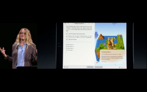 WWDC: Die Codebeispiele werden toll veranschaulicht (Screenshot von Apples Livestream)