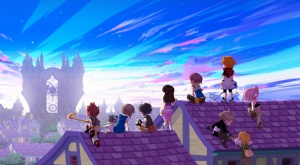 Die Helden in Kingdom Hearts Unchained χ (Bildrechte: Square Enix)