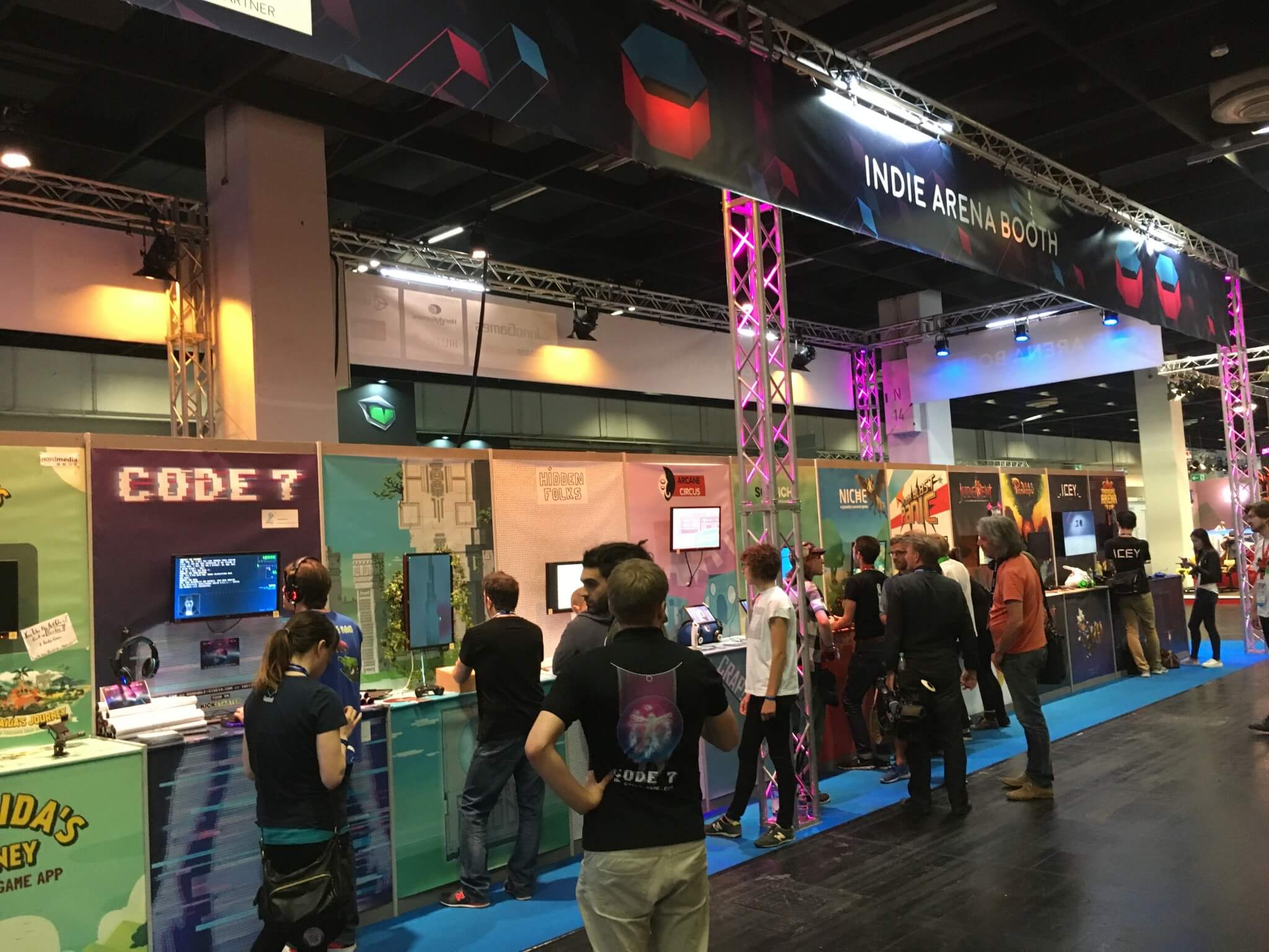 Gamescom 2016 – 60 Aussteller an der Indie Arena Booth