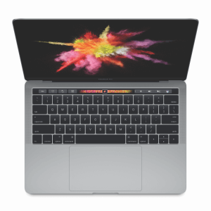 MacBook Pro 2016 mit 13-Zoll-Display und Touch Bar in Space Grau (Bildrechte: Apple)