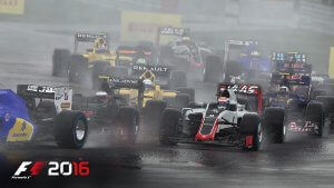 F1 2016: Gedränge im Regen (Bildrechte: Feral Interactive)