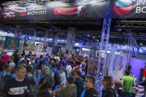 Gamescom 2017: Stand: Indie Arena Booth, Halle 10.1 (Bildrechte: Koelnmesse GmbH, Harald Fleissner)